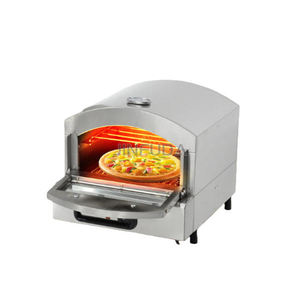 Forno per Pizza a Gas da Tavolo in Acciaio Inox per Cottura Pizza e Pane all'Aperto, Griglia BBQ - Product Image 3