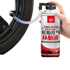 Sellador de Neumáticos, Líquido para Inflar Neumáticos 450ml para Coche, Motocicleta, Bicicleta, Kit de Reparación de Neumáticos sin Cámara - Product Image 2