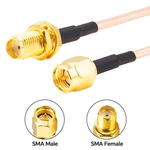 SMA Nam Để SMA Nữ Rg316 Mở Rộng Cáp Đồng Trục Pigtail Jumper SMA Đồng Trục Adapter Cho FPV Drone 3G 4G LTE Router - Product Image 1