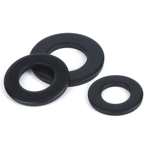 Rondelles plates en nylon noir M2 M3 M4 M5 M6 M12, prix direct usine, diverses tailles métriques pour applications variées - Product Image 3