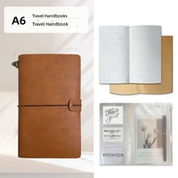 Cuaderno de Cuero con Logotipo Personalizado, Diario Vintage, Cuaderno de Tapa Dura, Cuaderno de Escritura, Regalo