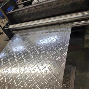 Macchina di goffratura di piastra metallica automatica lamina di alluminio a scacchi in acciaio goffratura con componenti del nucleo del cuscinetto del motore - Product Image 3