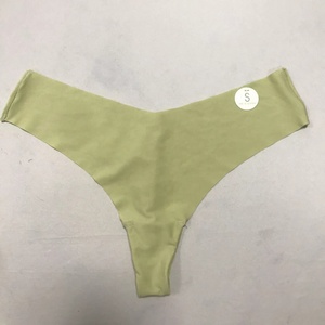 Intimo per ragazze <span class=keywords><strong>bianco</strong></span> Sexy 100% <span class=keywords><strong>cotone</strong></span> <span class=keywords><strong>perizoma</strong></span> tinta unita vita bassa slip senza cuciture mutandine di pizzo <span class=keywords><strong>perizoma</strong></span> per le donne-P - Product Image 5