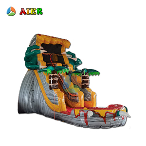 สไลเดอร์น้ำเ<span class=keywords><strong>ป่า</strong></span>ลมรูปกรงเล็บไดโนเสาร์ในป่าผจญภัย - Product Image 1