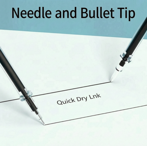Recharges d'encre à séchage rapide 0,5 mm avec pointes aiguille et balle, écriture fluide, bleu, rouge, noir, plusieurs <span class=keywords><strong>couleurs</strong></span> au choix pour le bureau et l'école - Product Image 4
