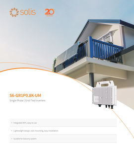 Solis使いやすいS6-GR1P0.8K-UM 800w単相230Vグリッドタイドマイクロソーラーインバーター - Product Image 6