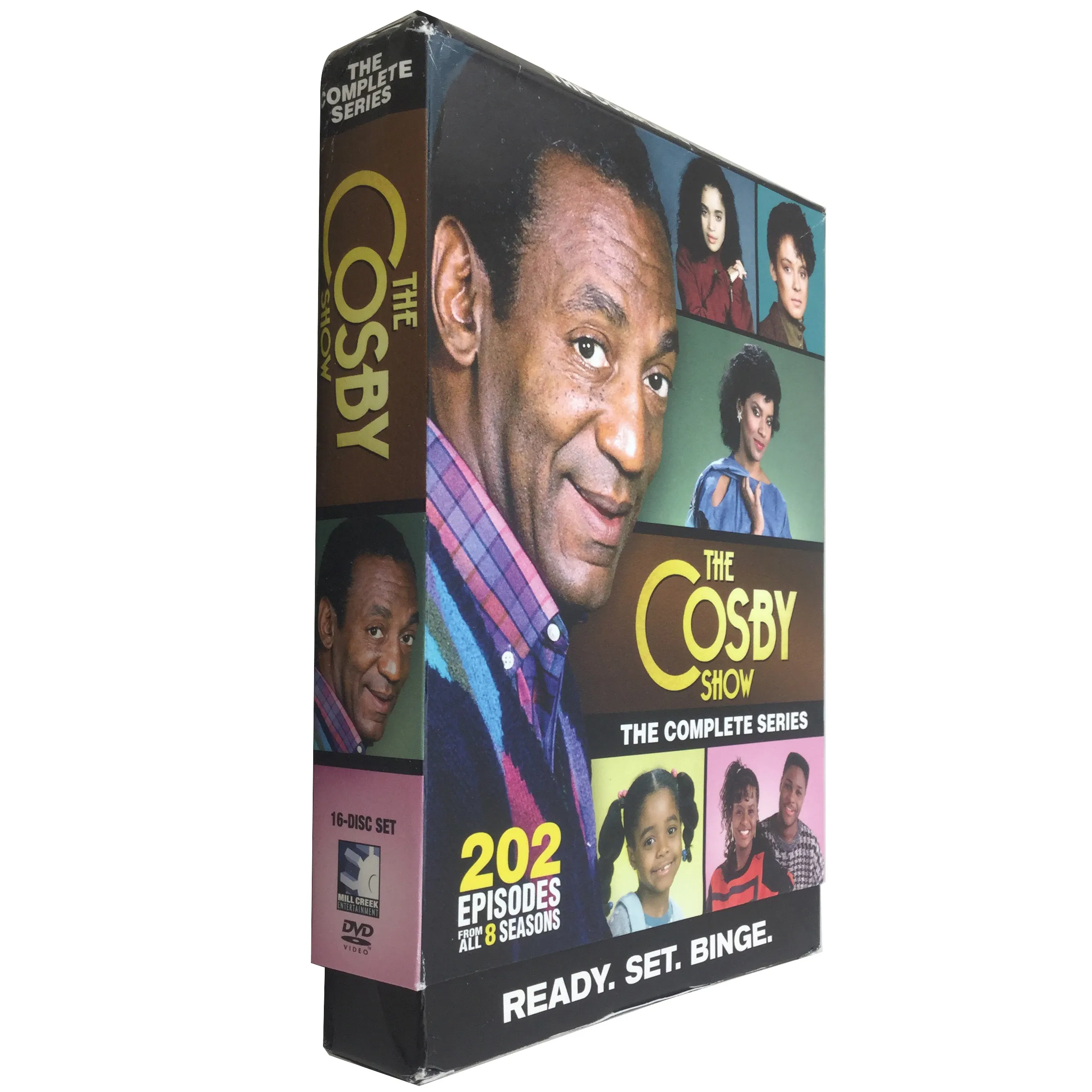 Cosby 쇼 완전한 시리즈 16dvd 상자 세트 가족을 위한 오래된 고전적인 쇼 도매 dvd 영화 텔레비젼 시리즈 Amazo-n/eBay 공급