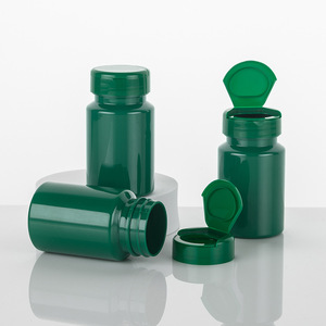 <span class=keywords><strong>Suplemento</strong></span> nutricional PCR PET botella para píldora tableta de vitamina Cápsula de polvo con tapa de rosca grado alimenticio Color rojo verde - Product Image 4
