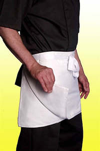 Tabliers à <span class=keywords><strong>bavette</strong></span> <span class=keywords><strong>sans</strong></span> manches durables 6.4 OZ-100% Polyester filé de filament 300D X 12S <span class=keywords><strong>Tablier</strong></span> de <span class=keywords><strong>cuisine</strong></span> de chef avec/<span class=keywords><strong>sans</strong></span> poches - Product Image 5