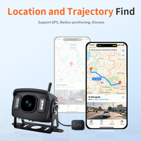 Caméra de recul professionnelle 4G HD IP68 avec assistance au stationnement, vision nocturne 720P/1080P, GPS universel pour aide au recul automobile