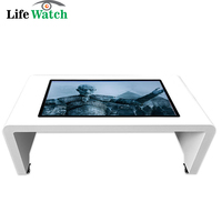 Mesa Táctil Inteligente con Sistema Android y Windows, de 32/43/55 Pulgadas, LCD, para Educación Infantil, Juegos, Formato en U
