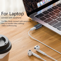 USB-C-auf-Kopfhöreranschluss-Adapter, DC-Ausgang, Typ-C-Stecker, Konverter für 8-Pin-Kabel-Ohrhörer
