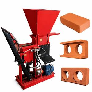 Machine à briques de pavage emboîtables en terre cuite entièrement automatique Eco Brava1-25 Chine avec boîte de vitesses - Product Image 1