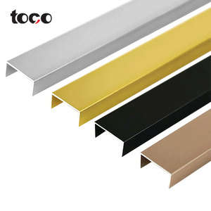 <span class=keywords><strong>TOCO</strong></span> gebürstetes Nickel Verkleidung kanten profil Fliesen verkleidung kantens tücke Fliesen-Teppich verkleidung Metall fliesen kanten verkleidung Treppen kante - Product Image 1