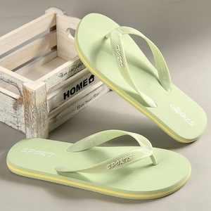 Tongs pour hommes, sandales de plage d'été, semelle EVA antidérapante, chaussures d'extérieur, taille 40 41 42 43 44 45, design à bout ouvert - Product Image 1