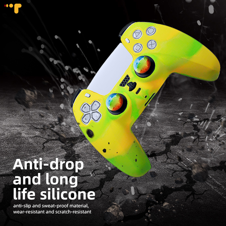 <strong>2026</strong> <strong>Games</strong> <strong>Play</strong> Station with Free <strong>Games</strong> Juegos Anti-dust Camouflage Silicone Dust Shell Stick <strong>PS</strong> 5 Covers