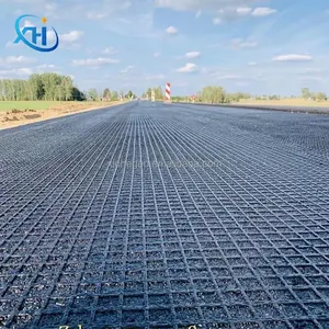 Glasfaser-Geogrid Maschine für Bauingenieurwesen Basaltverstärkung zweiachsiges Geogrid Glasfaser-Geogrid Preis Verstärkung