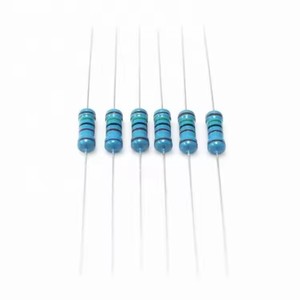 Résistance à film métallique 1K 10K 4.7K 10 ohm 100K 150 ohm, Résistance fixe, Résistances à film métallique, Résistance à code couleur - Product Image 2
