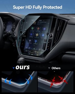 Protection d'écran de navigation GPS pour voiture en verre trempé anti-reflet 2.5D 3D, anti-rayures, étanche, haute transparence - Product Image 2