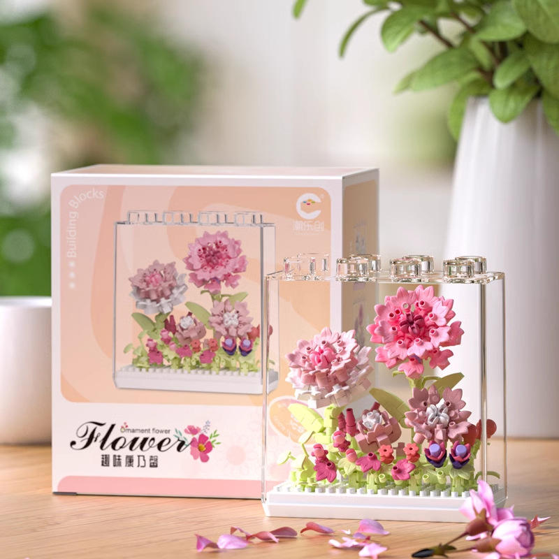 7323: dream flower box - carnations 335pcs