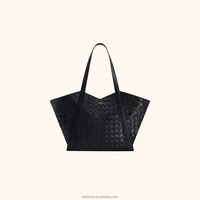 Sac fourre-tout pour femme en faux daim de couleur unie, grande capacité, fermeture magnétique, pour tenues formelles et décontractées, collection Automne 2025 – Commande en gros