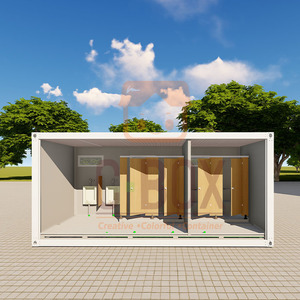 ห้องน้ำเคลื่อนที่สำเร็จรูป Cbox สำหรับขาย แบบพกพา ใช้ได้เอง ใช้ได้ทั่วไป ทำความสะอาดง่าย ผลิตจากวัสดุ EPS เหมาะสำหรับใช้งานกลางแจ้ง - Product Image 4