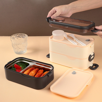 Umwelt Edelstahl Lunchbox Schüssel Mikrowelle beheizte Bento Box Mehr schicht schutz Isolierte Lunchbox