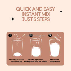 2022新着1kgチョコレートフレーバーミルクティーパウダーバブルティーパウダー - Product Image 4