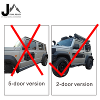 Pour Suzuki Jimny 2018+ 3 portes, couvre-accoudoir de porte de voiture, tapis anti-rayures, protection, décoration, accessoires intérieurs