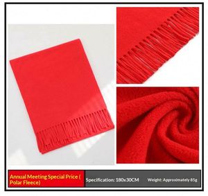 Écharpes promotionnelles personnalisées en nylon imprimées en sérigraphie, directement de l'usine, avec logo personnalisé, pour l'hiver, en tricot, pour la promotion de la marque lors d'événements d'entreprise - Product Image 4