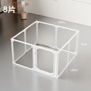 Recinto per Cani Moderno in Plastica HDPE Feelbaby, Ecologico, Motivo Solido, per Uso Interno ed Esterno - Product Image 4