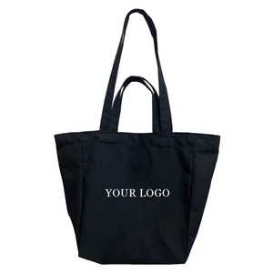 <span class=keywords><strong>LILA</strong></span> Sac fourre-tout en toile de coton recyclé personnalisé de haute qualité Grand sac de transport blanc pour un usage quotidien et les voyages - Product Image 2