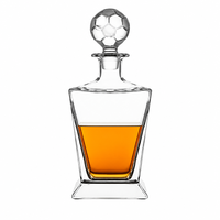 Juego de Decantador de Whisky y Vasos de Cristal para Tequila al por Mayor, Accesorios de Bar