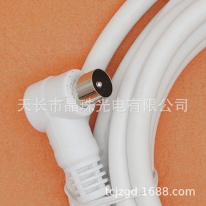 Cable coaxial Tosuo de 3,0 m, conector F macho a conector RF macho, línea de usuario para decodificador, color blanco - Product Image 3