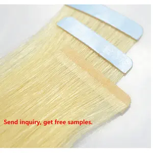 Бесплатный образец невидимой ленты для наращивания волос remy