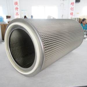 Toup tùy chỉnh bụi Bộ sưu tập Bộ lọc không khí 240*350*660 Polyester Vải phương tiện truyền thông với khung thép không gỉ - Product Image 2