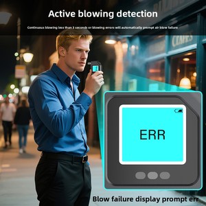 Hochpräziser Professioneller Tragbarer Alkoholtester 0,05% BAC-Genauigkeit Neues Fahrzeugmontiertes Atemalkohol-Testgerät für Trunkenheitserkennung - Product Image 3