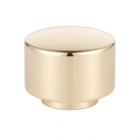 Capsules de flacons de parfum haut de gamme en Zamac, de qualité luxe, en métal plaqué or rose, recyclables, en alliage de zinc, usinées CNC, usinage par électroérosion à fil