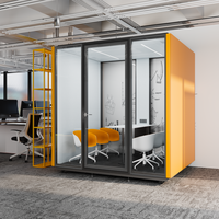 Private Tiny Privacy Office Pods Vorgefertigte Telefon-Schallschutzkabine mit mobiler Indoor-Schallkabine