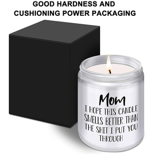 Cadeaux Huaming pour maman de fille fils maman cadeaux d'anniversaire bougies parfumées lavande pour les cadeaux de fête des mères - Product Image 2