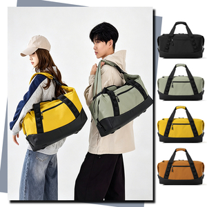 Bolsa de Viaje Personalizada al por Mayor con Logotipo, Bolsa de Lona Impermeable para Exteriores, Bolsa de Hombro de Alta Calidad con Oxford Resistente y Cierre - Product Image 1