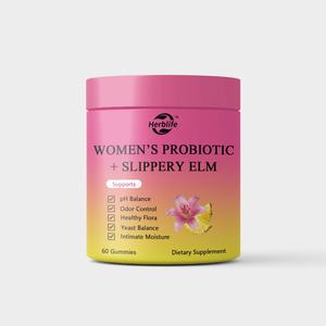 Gomitas de Probióticos para Mujeres con Olmo Resbaladizo, Gomitas de Probióticos Femeninos, Apoyan el Equilibrio del PH, el Olor y el Sistema Inmunológico - Product Image 1