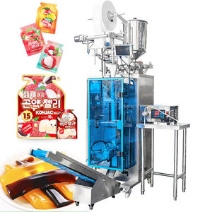 Bolsa de Papel de 60 ml con Forma Irregular para Envasar Gelatina de <span class=keywords><strong>Konjac</strong></span>, Bolsa de Papel de Aluminio para Envolver Queso, Yogur, Bebida de Yogur, Miel, Pudín - Product Image 1