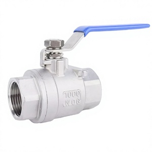 Vanne à boisseau sphérique en acier inoxydable 2 pouces filetée NPT, commande manuelle, eau, pression de fonctionnement 500 psi, joint EPDM/PTFE, OEM ODM - Product Image 2