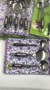 Juego de 5 Utensilios de Cocina Flexibles Antiadherentes de Plástico, Utensilios de Cocina, Espátula, Cuchara para Sopa, Espátula para Freír, Cuchara Ranurada - Product Image 6