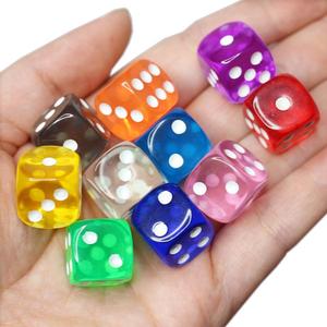 Juego de dados poliédricos, dados numéricos acrílicos para reunión Juego de dados poliédricos, dados numéricos acrílicos para reunión