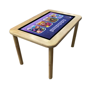 <span class=keywords><strong>Table</strong></span> <span class=keywords><strong>de</strong></span> <span class=keywords><strong>jeu</strong></span> numérique interactive à écran <span class=keywords><strong>tactile</strong></span> Android en bois massif LCD 32 pouces - Product Image 2