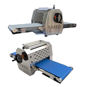 Máquina compacta para masa de hojaldre para hacer pastilla <span class=keywords><strong>marroquí</strong></span> y pastel de pollo de almendras Mini rodillo de laminación - Product Image 6