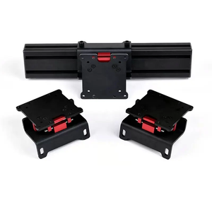 Hot Sales Extrusion Aluminum Frame Factory Customized Screen <strong>VESA</strong> Displaying Adjustable <strong>Mounting</strong> Bracket for Sim Racing Rig - Product Image 1