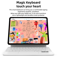 Clavier magnétique portable ultra-fin en gros pour iPad Pro 11/10,9 pouces (1ère/2ème/3ème/4ème/5ème/6ème/7ème génération) et iPad Air 10,9/11 pouces